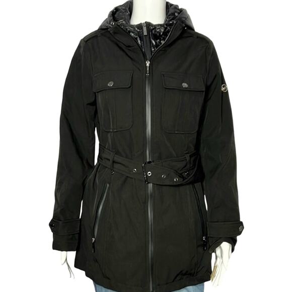 NWT Michael Kors water resistant coat jacket size MP